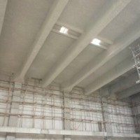 車庫(kù)頂板無(wú)機(jī)纖維噴涂