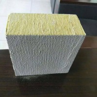 加工定制憎水外墻砂漿巖棉復(fù)合板，高品質(zhì)復(fù)合巖棉板廠家