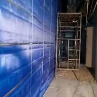 防火卷簾，甲防火卷簾門(mén)，無(wú)極布卷簾，鋼制防火卷簾門(mén)