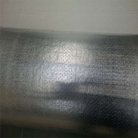 東鼎電梯井貼鋁箔針刺氈，井道防火隔音氈廠家