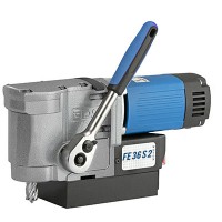 小型臥式磁力鉆，管道鉆孔選用鋼板鉆FE36S